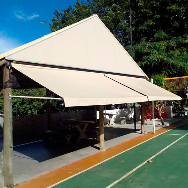 imagem de toldo fixo e movel