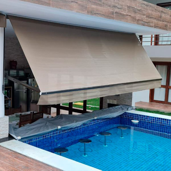 imagem de toldo recolhivel